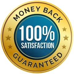 Money back satisfaction badge